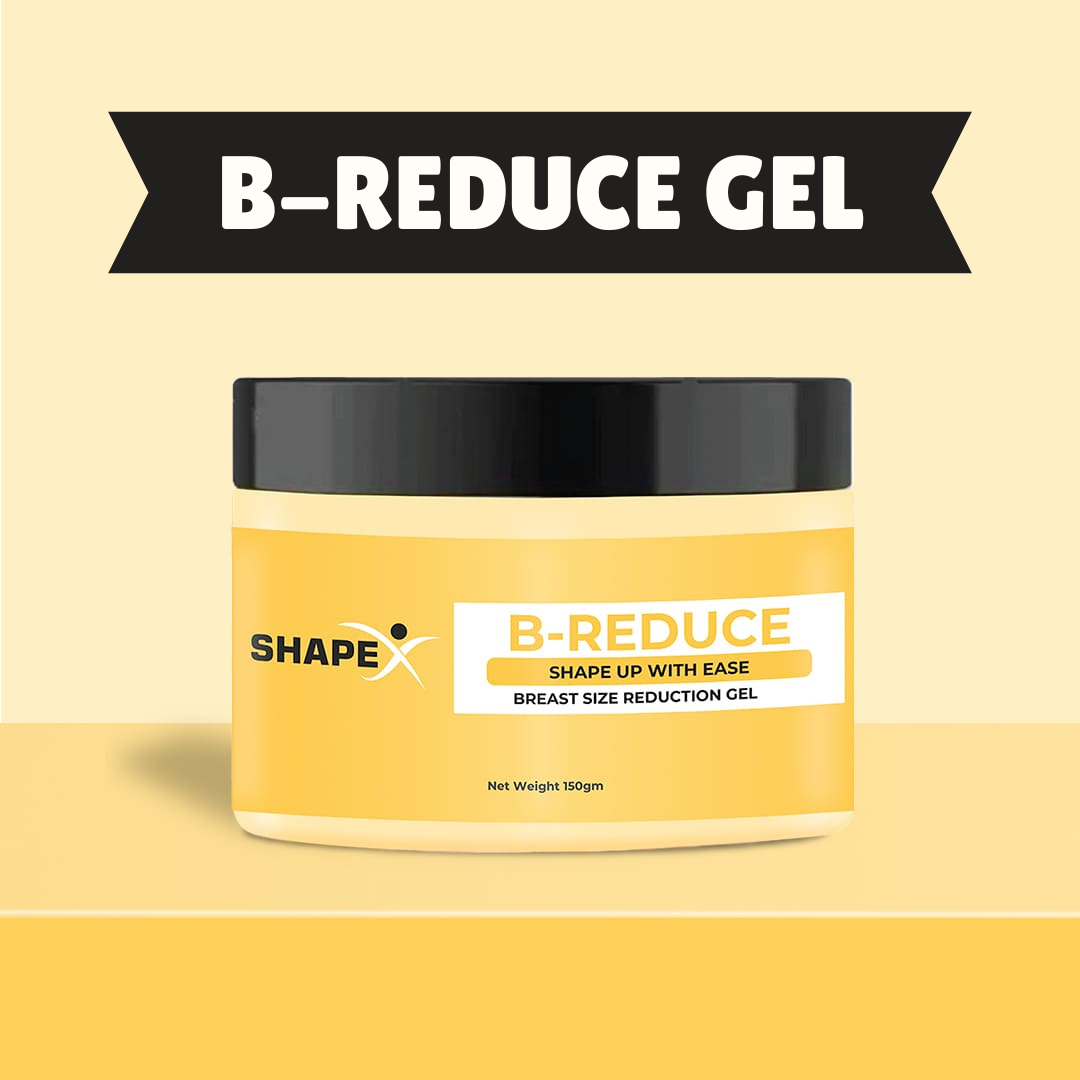 Breast Size Reduction Gel | 100% Organic Plant Based Formula | 150 Gms