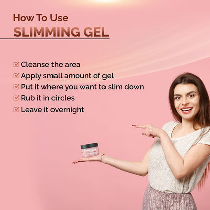 Slimming Gel | 100% Natural Plant Based Inch Loss Formula | 200 Gms